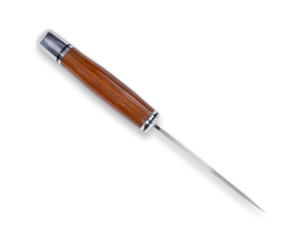 Buck Knives 117 Brahma – Jagd- und Outdoormesser mit 420HC Edelstahlklinge & Lederscheide Buck