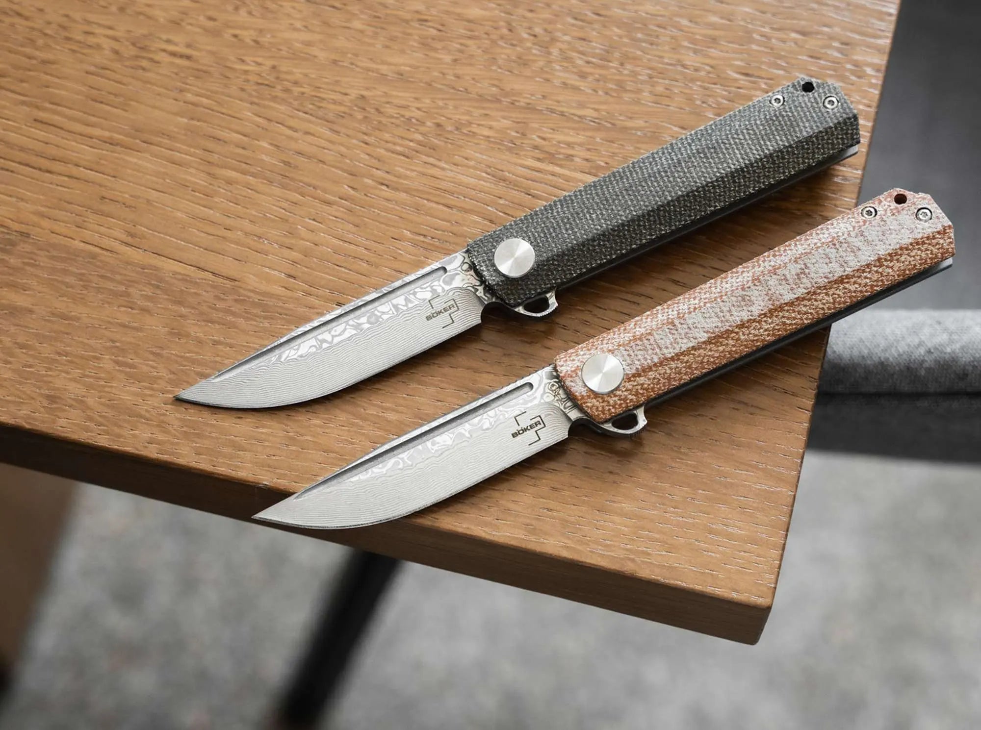 Böker Plus Cataclyst Flipjoint Damast – Edles Gentleman-EDC mit 110 Lagen Damast Böker Plus