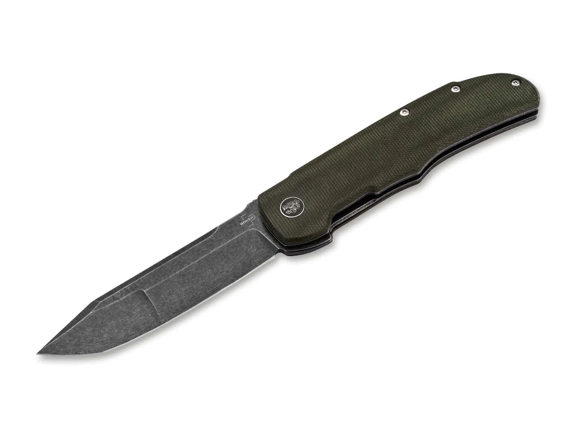 Böker Plus Tac-Master Taschenmesser – Nitro-V, Micarta, Linerlock, Terzuola, 23,5 cm Böker Plus