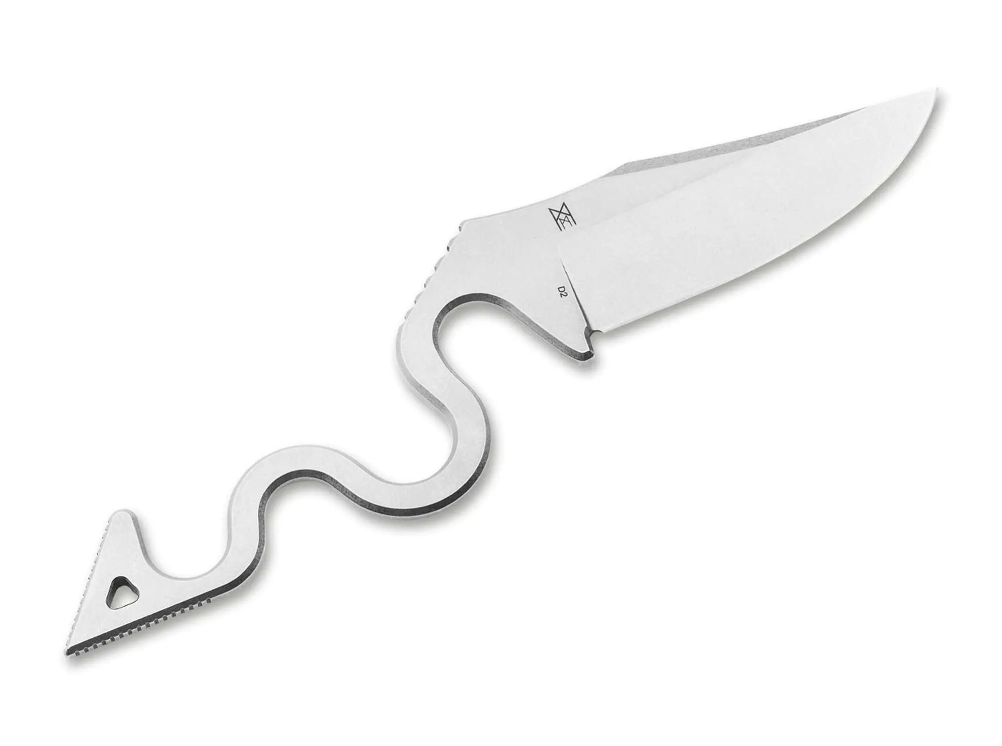Böker Plus The Midgards Snake – Feststehendes Messer D2 Stahl, Ganzstahlkonstruktion, Kydex-Scheide Böker Plus