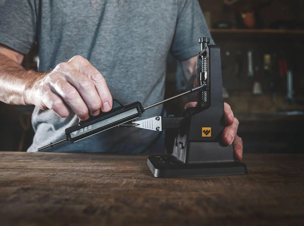 Work Sharp Precision Adjust Knife Sharpener WSBCHPAJ-I Work Sharp