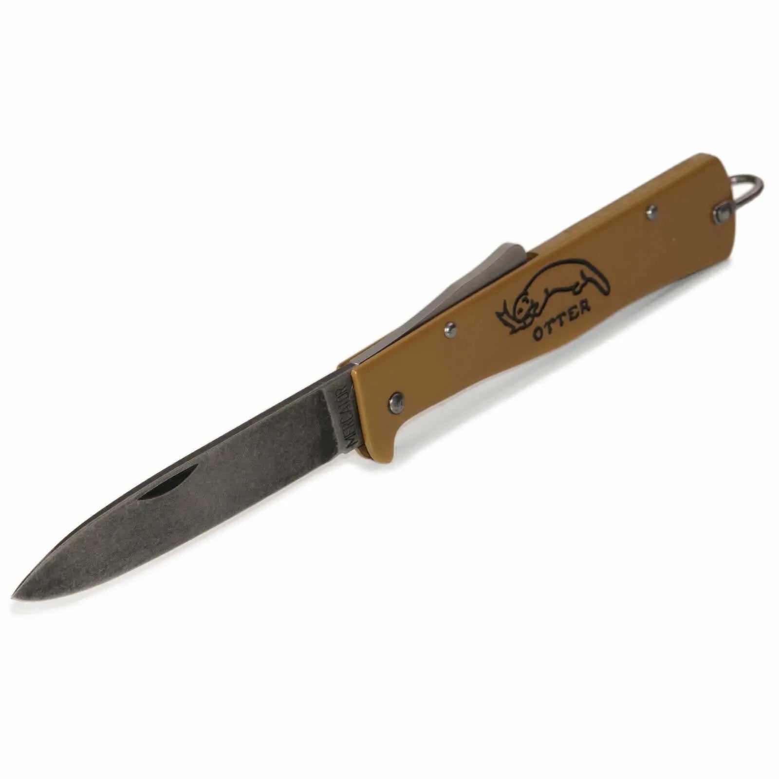 OTTER Mercator Sahara mit Clip – C75 Stone Wash, sandfarben, §42a konform, Solingen Otter