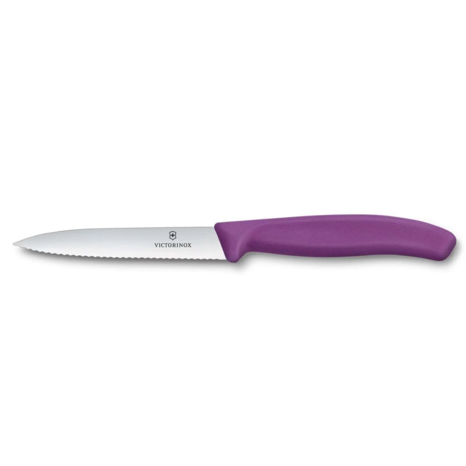 Victorinox Swiss Classic Gemüsemesser 10cm mit Wellenschliff spülmaschinenfest Victorinox