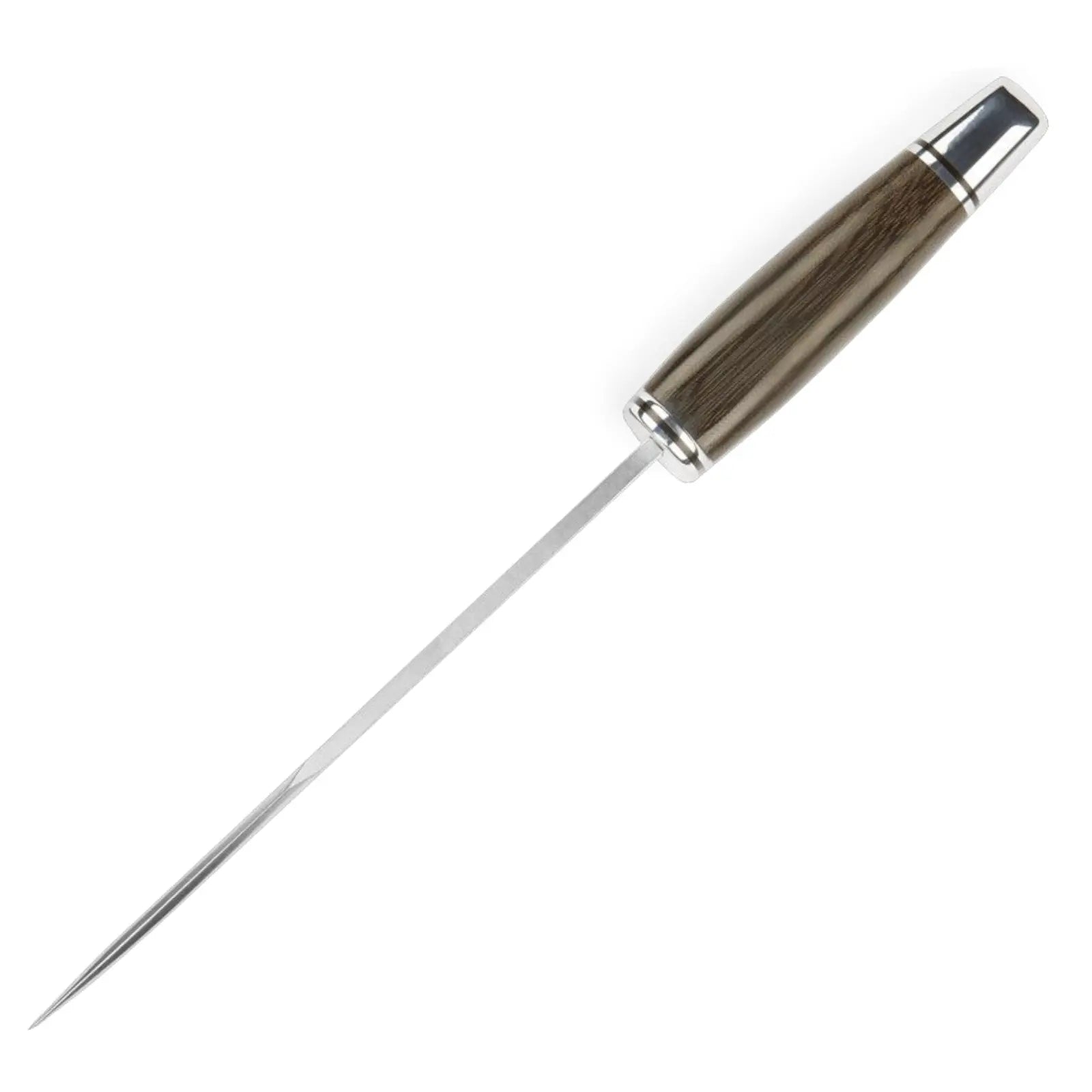 Buck 120 General Pro Jagdmesser – S35VN Stahl, Micarta Griff, Lederscheide – Made in USA Buck