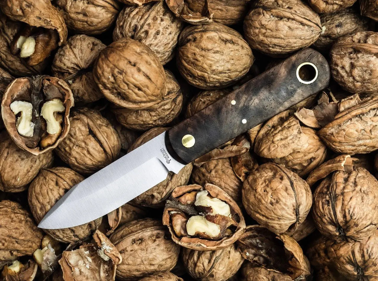 Böker Barlow BFF – Feststehendes EDC Messer mit AEB-L-Klinge & Walnussholzgriff Böker Manufaktur Solingen