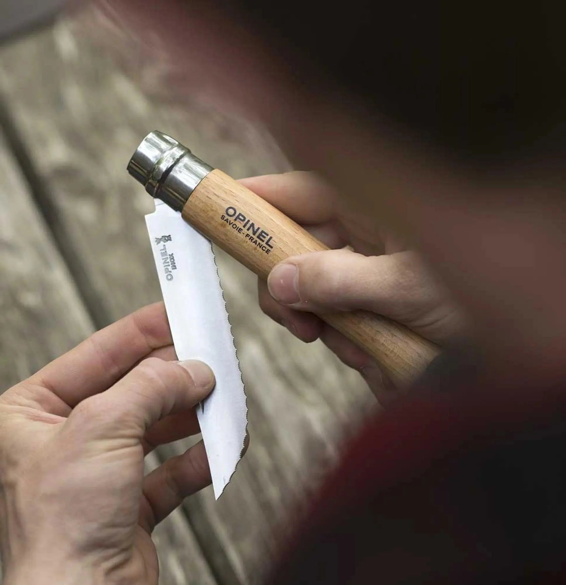Opinel No. 12, Sägezahnung Opinel