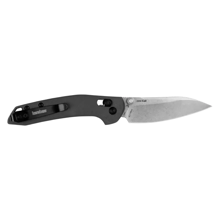 Kershaw Duster Taschenmesser – Kompaktes EDC mit 8Cr13MoV Stahl, DuraLock & GRN Griff Kershaw