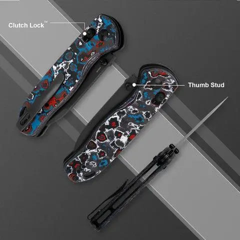 Kizer Drop Bear Nebula CF Fatcarbon Handle Kizer