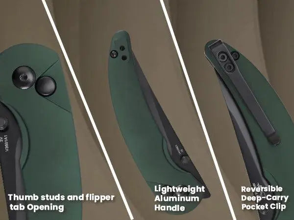 Kizer Chili Pepper 3V Aluminum Green Kizer