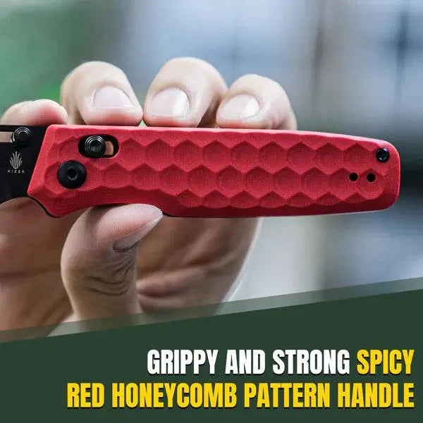 Kizer Task Nitro-V G10 Red Black Blade Kizer