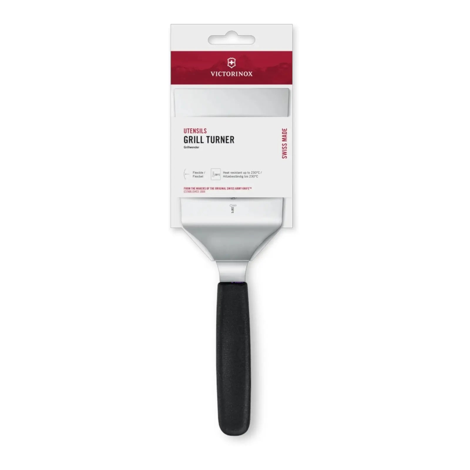 Victorinox Grillwender 5.2753.16 – 12 cm, quadratisch, spülmaschinengeeignet Victorinox