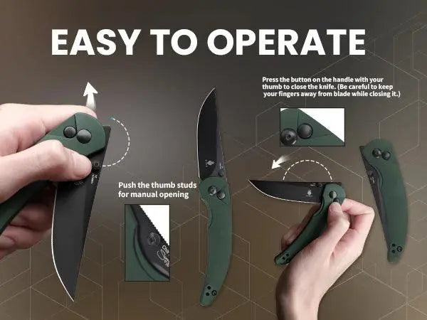 Kizer Chili Pepper 3V Aluminum Green Kizer