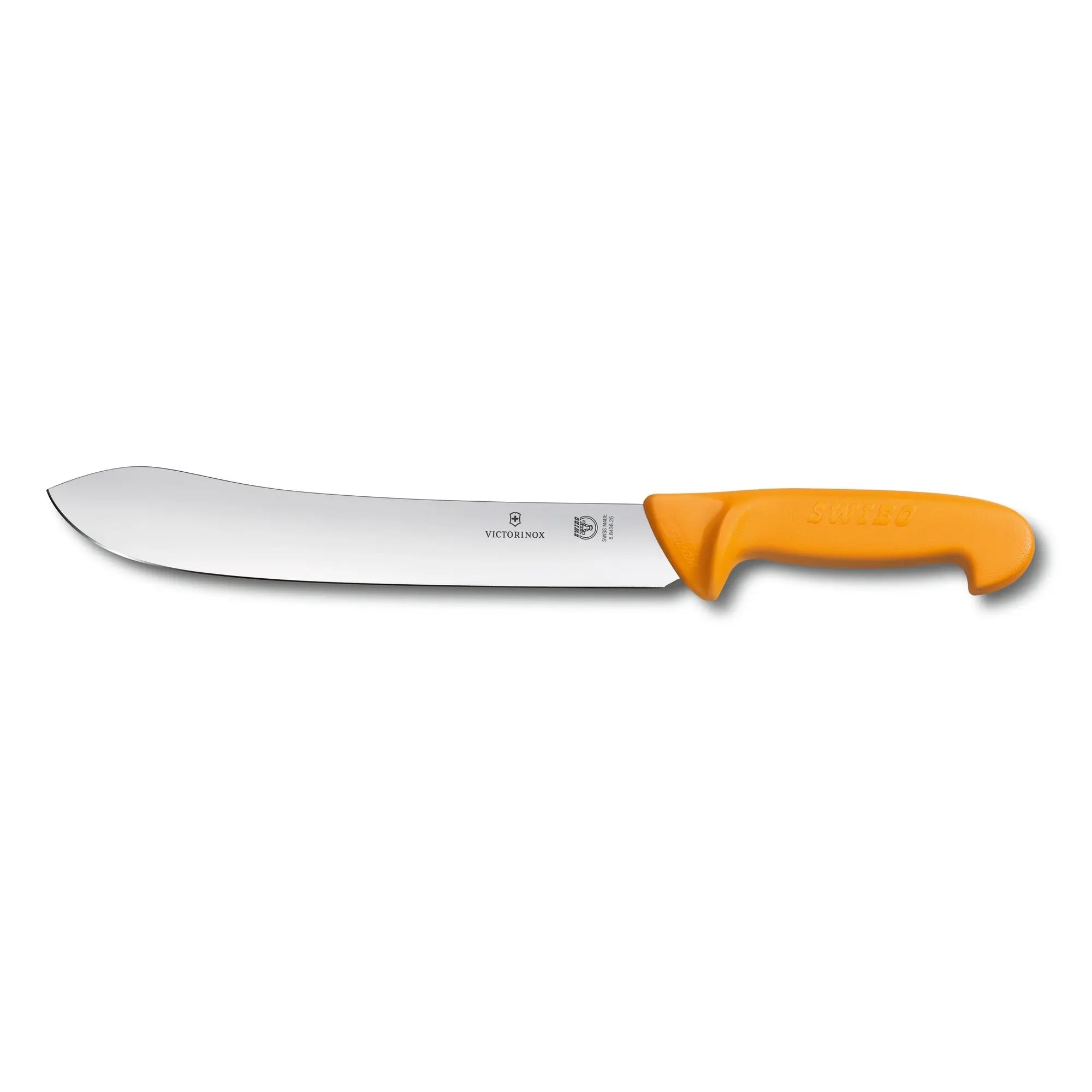 Victorinox Swibo Schlachtmesser mit 28 cm gerader Klinge – ideal für Fleischverarbeitung. Ergonomisch, hygienisch, spülmaschinenfest 5.8436.28 Victorinox