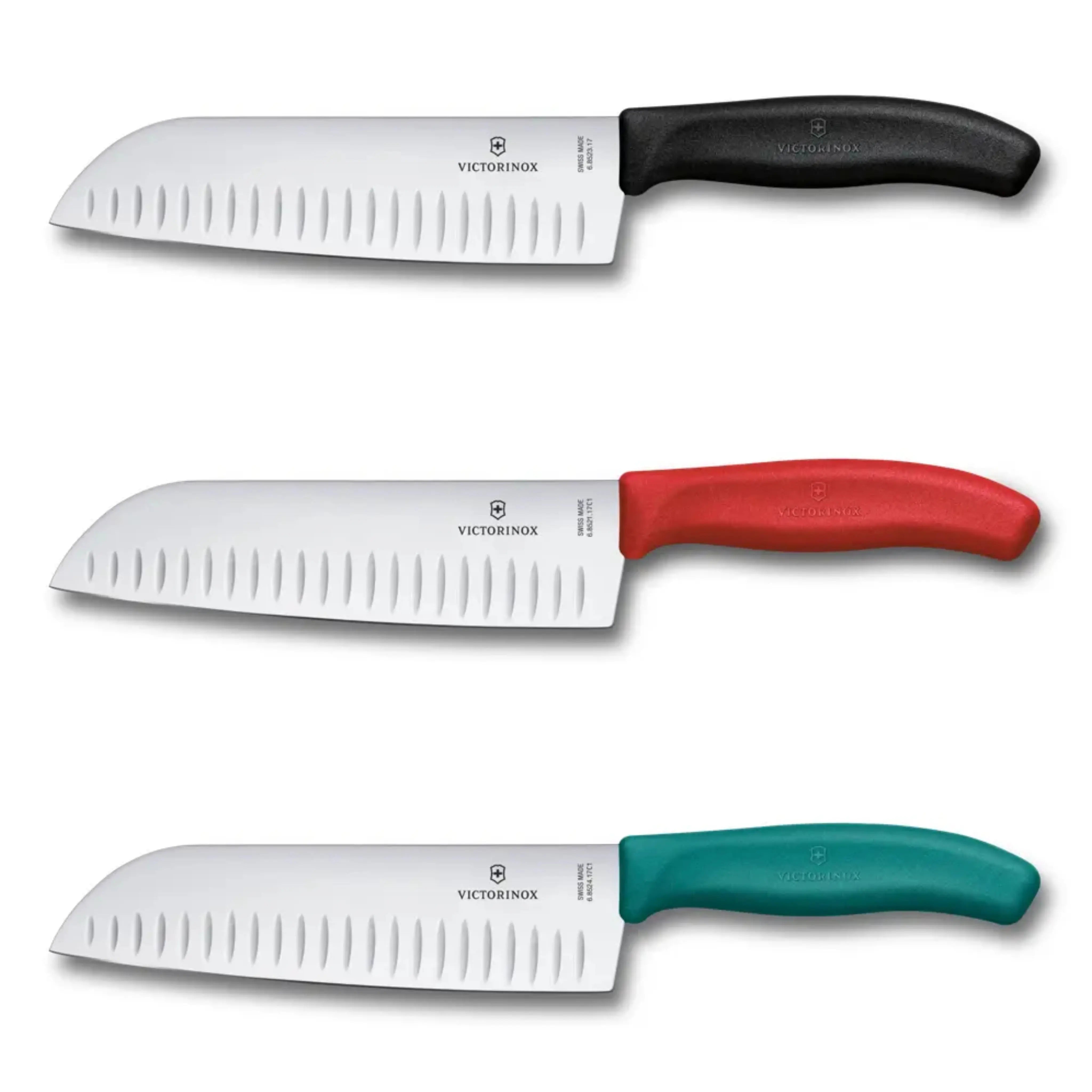 Victorinox Swiss Classic Santokumesser Küchenmesser Kullenschliff Extra Scharf Victorinox