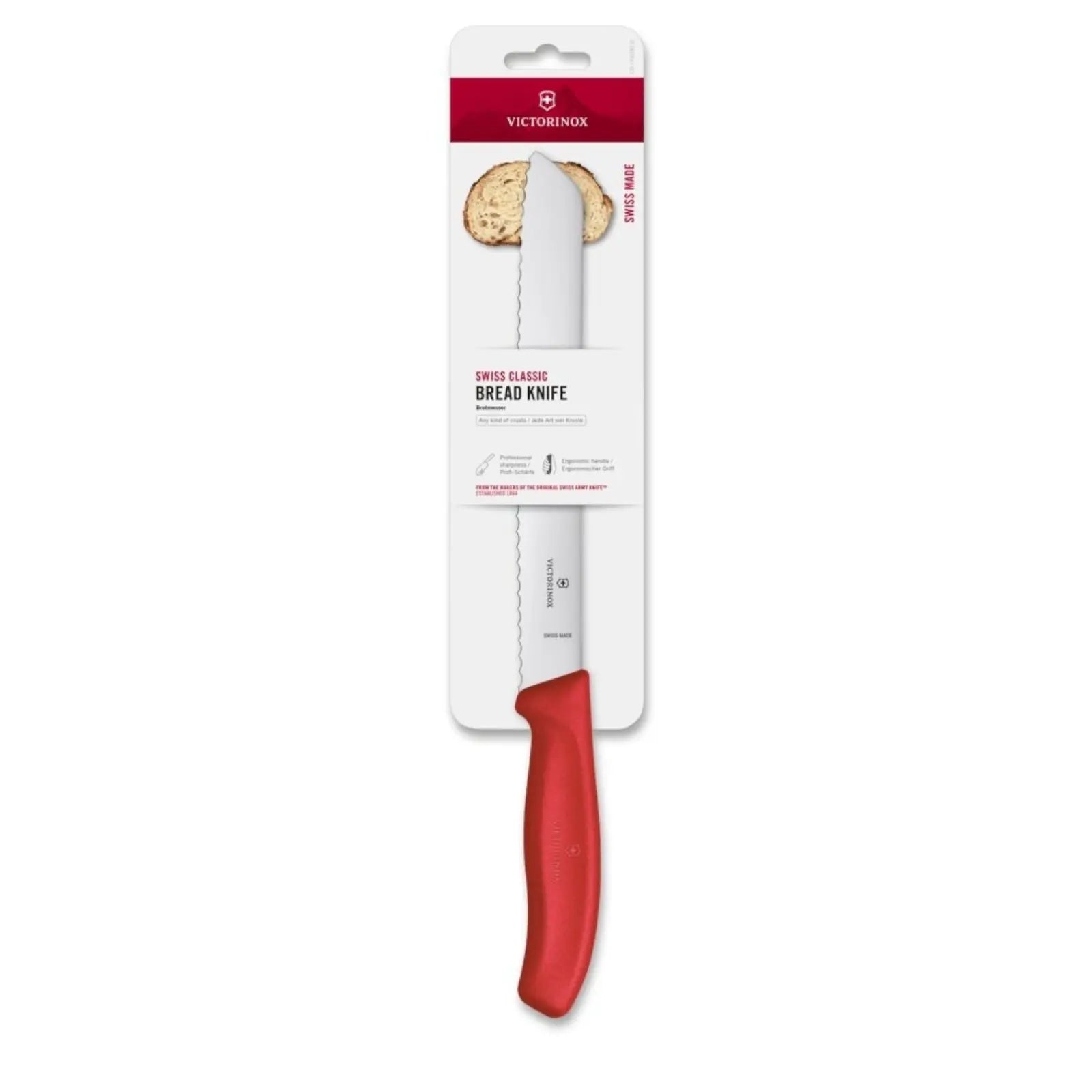 Victorinox Swiss Classic Brotmesser Wellenschliff Messer Küchenmesser Victorinox