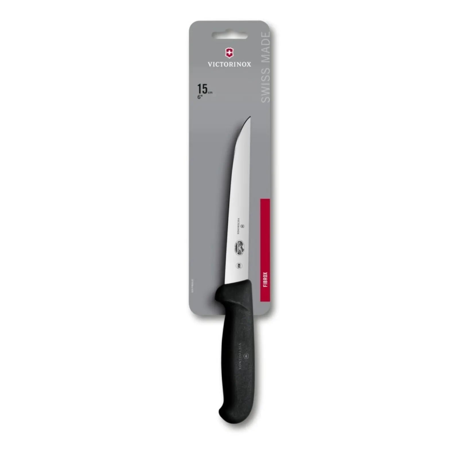 Victorinox Fibrox Ausbeinmesser 15 cm (gerade) – präzises Zerlegen mit Profi-Qualität 5.6003.15B Victorinox