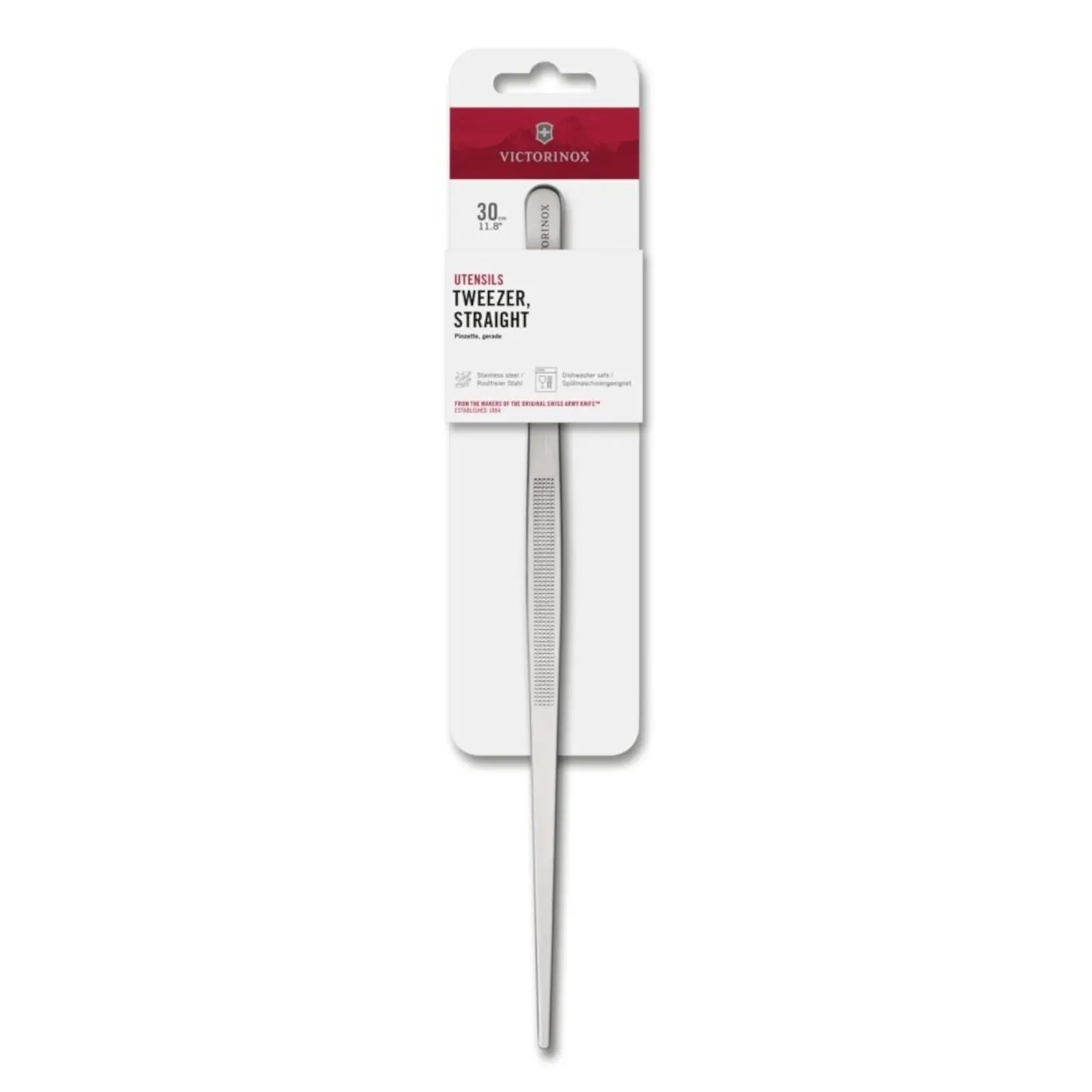 Victorinox Pinzette 30 cm Edelstahl gerade Küchenpinzette 7.6124 Victorinox