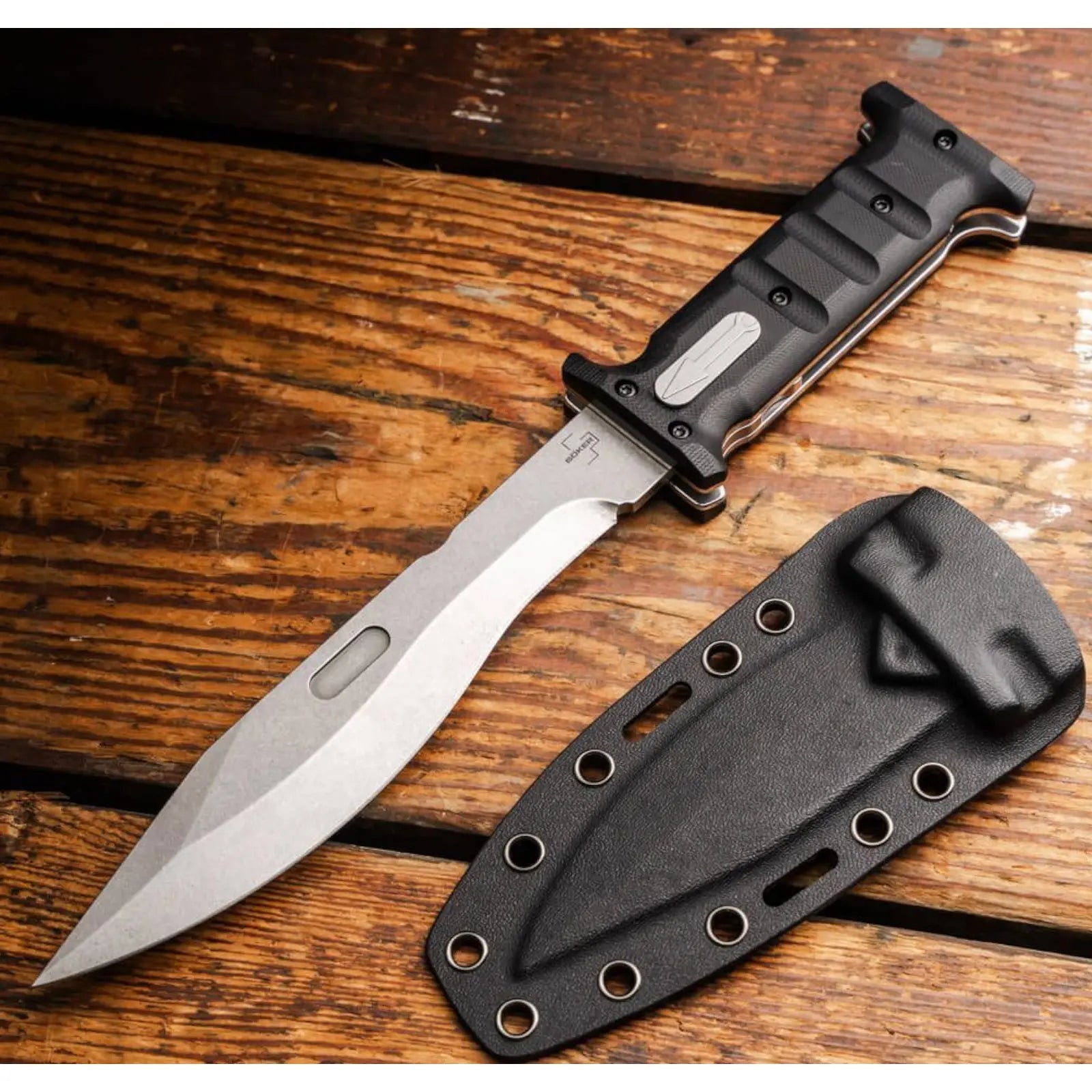 Böker Plus Extension Knife – Verlängerungsmesser aus D2-Stahl mit G10-Griff Böker Plus