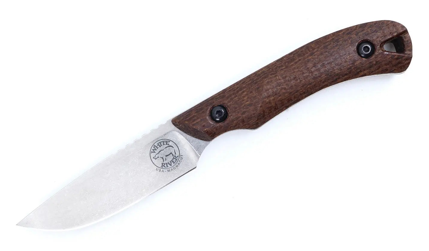 White River Axiom – CPM MagnaCut Fixed Blade Messer inkl. Kydexscheide (USA) White River Knife & Tool