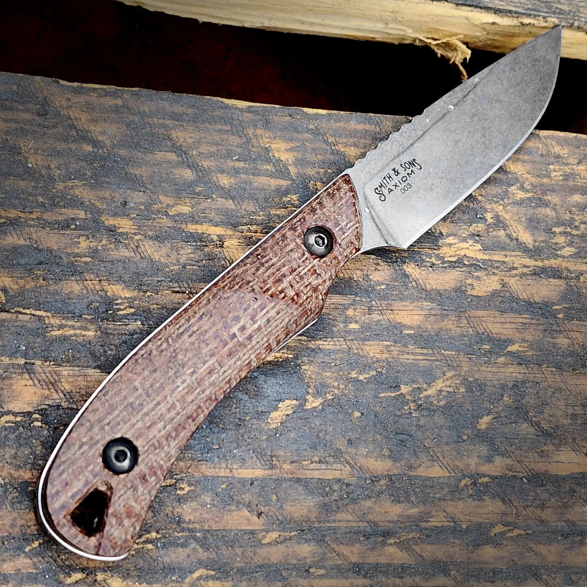 White River Axiom – CPM MagnaCut Fixed Blade Messer inkl. Kydexscheide (USA) White River Knife & Tool