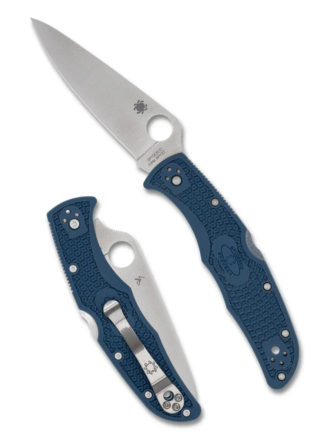 Spyderco C10PCBL Endura 4 SPY27 Cobalt Blue FRN Klappmesser Spyderco
