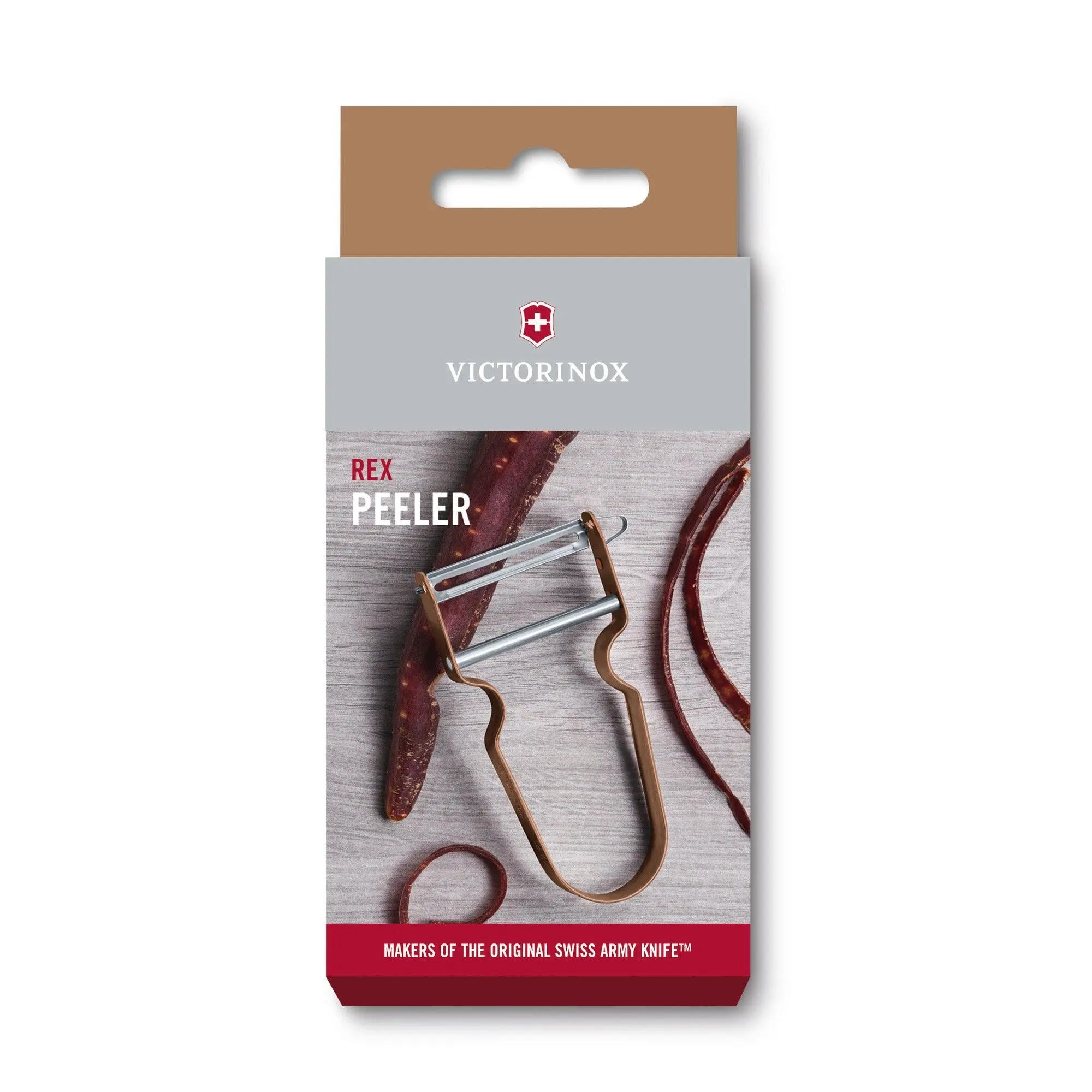 Victorinox 2er Set REX SPARSCHÄLER: Ergonomische Form für leichtes Arbeiten und maximalen Komfort Victorinox