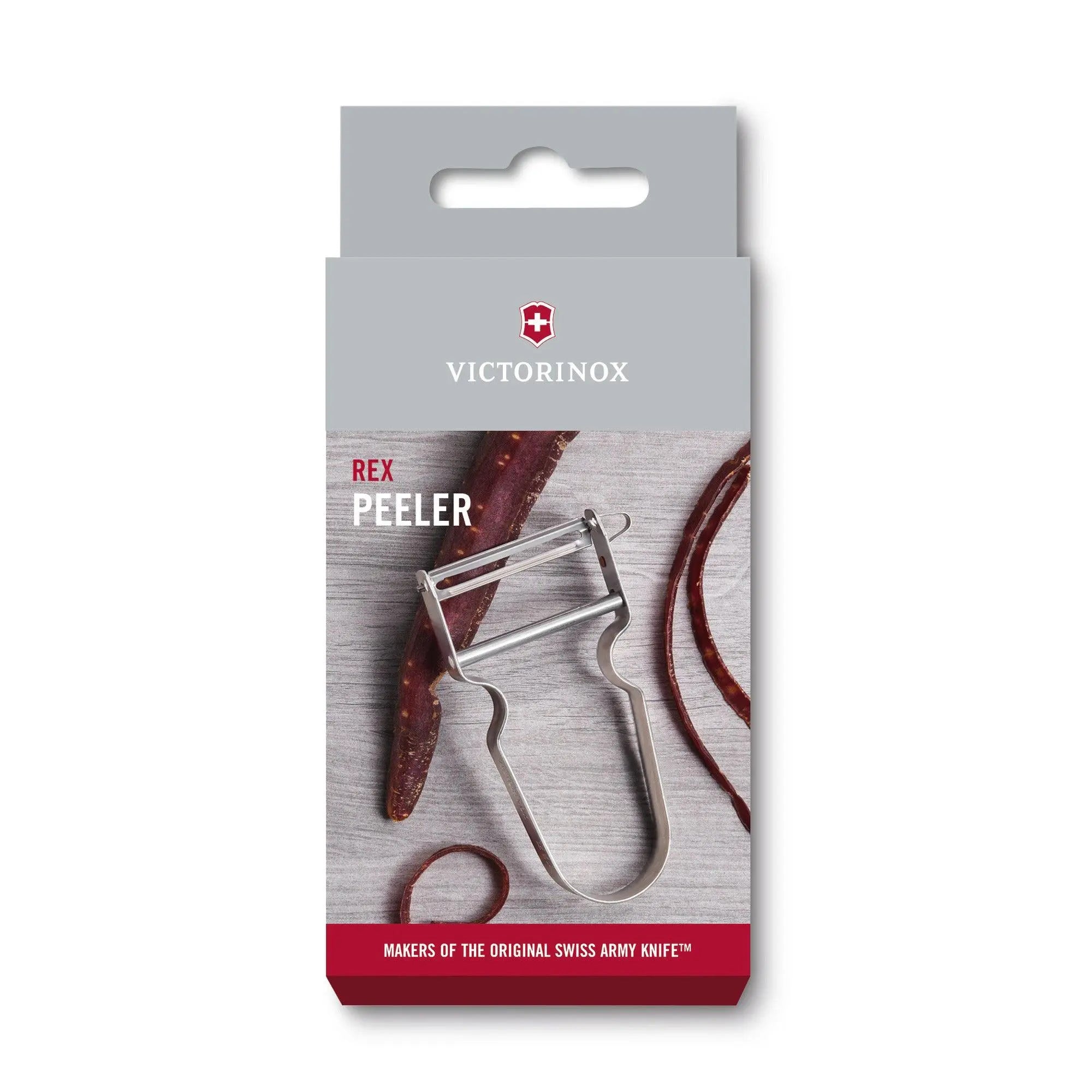 Victorinox 2er Set REX SPARSCHÄLER: Ergonomische Form für leichtes Arbeiten und maximalen Komfort Victorinox