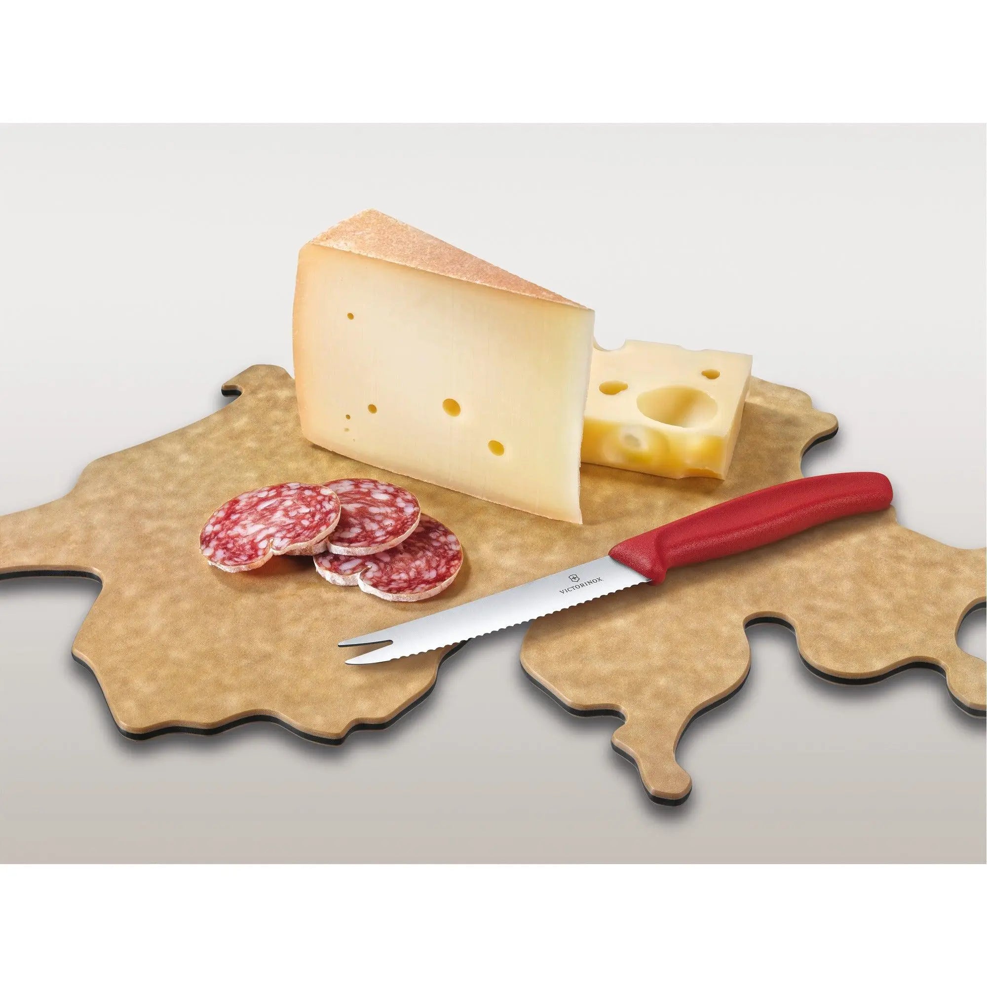 Victorinox Swiss Classic Käse- und Wurstmesser 11 cm rot oder schwarz Victorinox