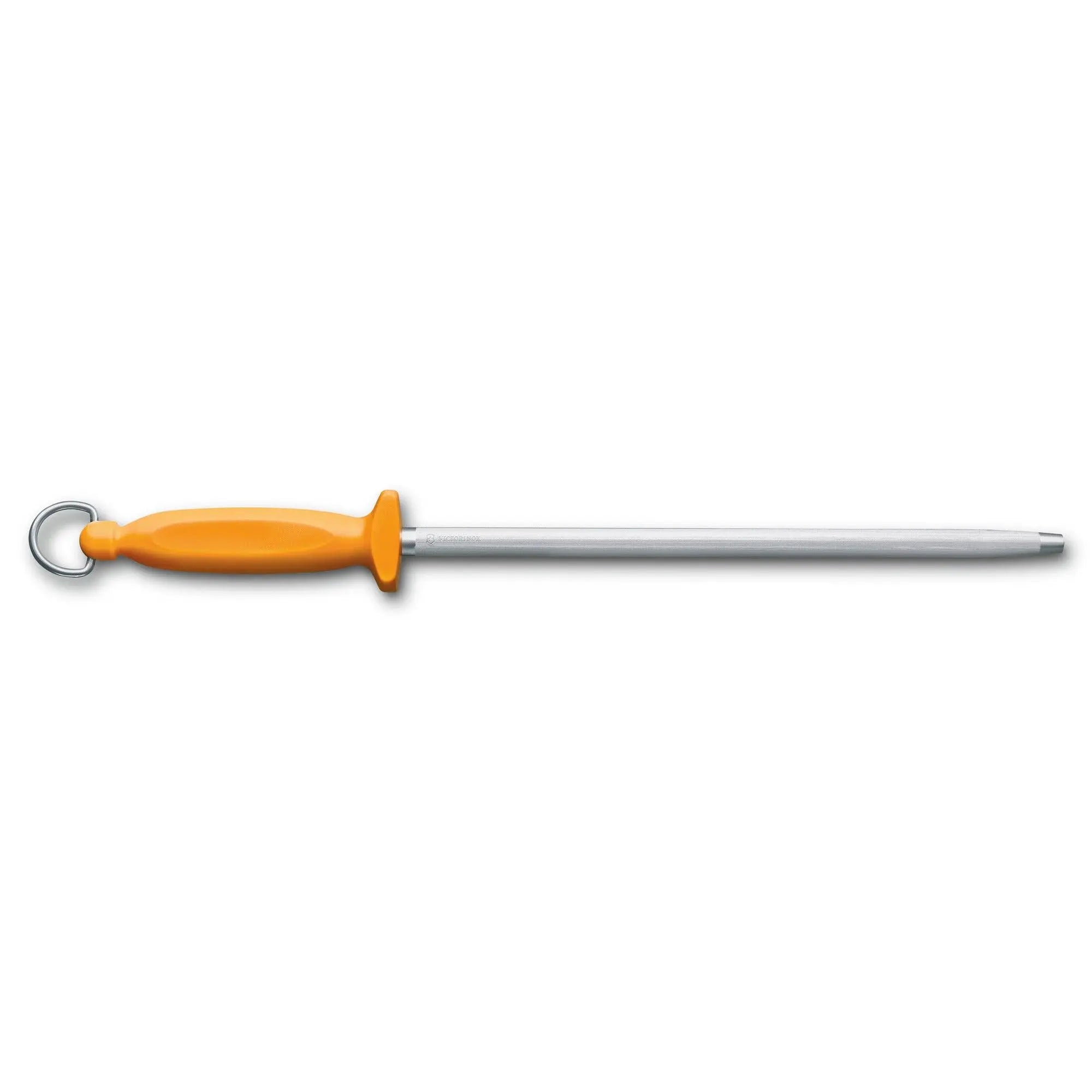 Victorinox Swibo, Metzgerstahl, 30cm, Feinzug, rund, orange 7.8515 Victorinox