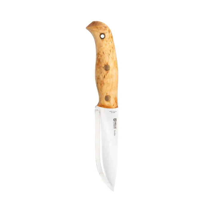 Helle Nordlys Messer 14C28N Scandi Outdoor Bushcraft Jagdmesser HELLE