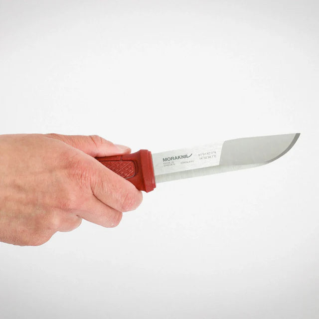 Morakniv Kansbol (S) Dala Red – Outdoor Messer mit 12C27 Stahl & Firesteel-kompatiblem Rücken Morakniv