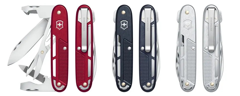 Victorinox Synergy X Alox 93mm – Rot, Silber oder Dunkelblau – 10 Funktionen Victorinox