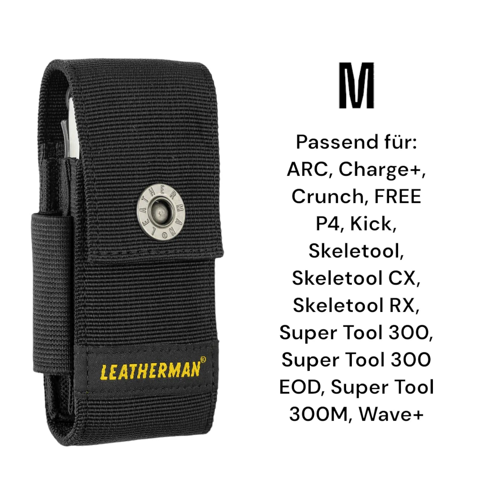 Leatherman NYLON HOLSTER MIT TASCHEN Größe M oder L Leatherman