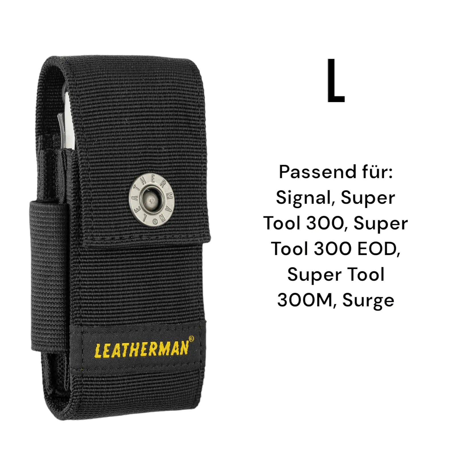 Leatherman NYLON HOLSTER MIT TASCHEN Größe M oder L Leatherman