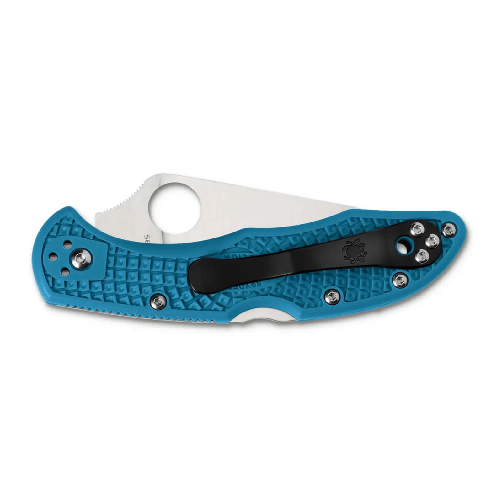 Spyderco Delica 4 Lightweight Flat Ground Blue C11FPBL Spyderco