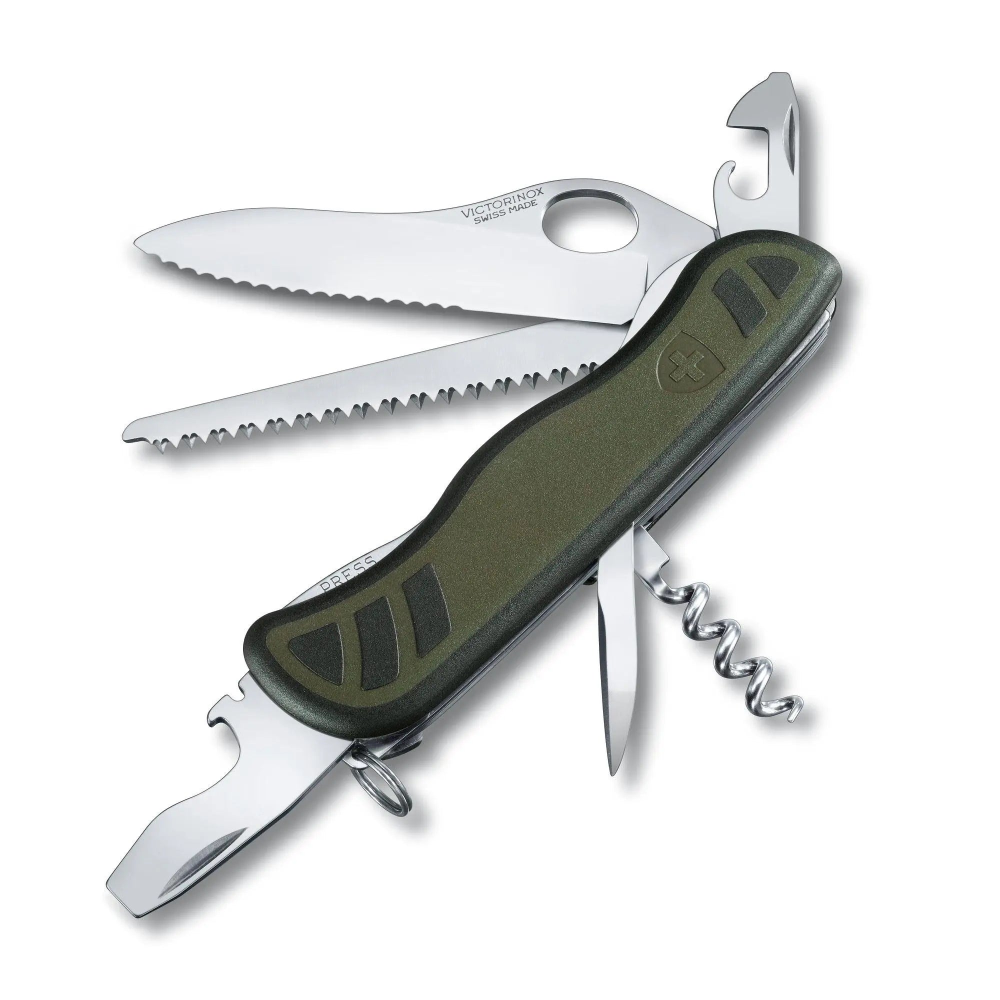 Victorinox Soldatenmesser 10 Funktionen Einhandmesser Victorinox
