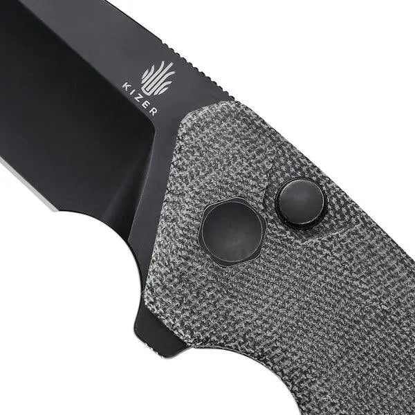 Kizer Mad Tanto Micarta Black Kizer