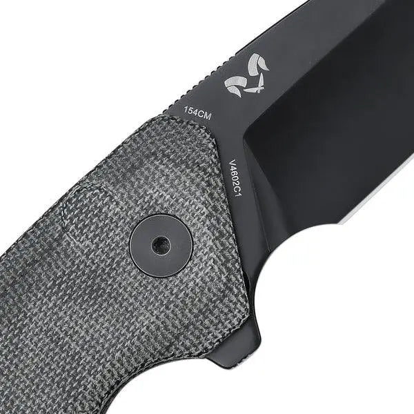 Kizer Mad Tanto Micarta Black Kizer