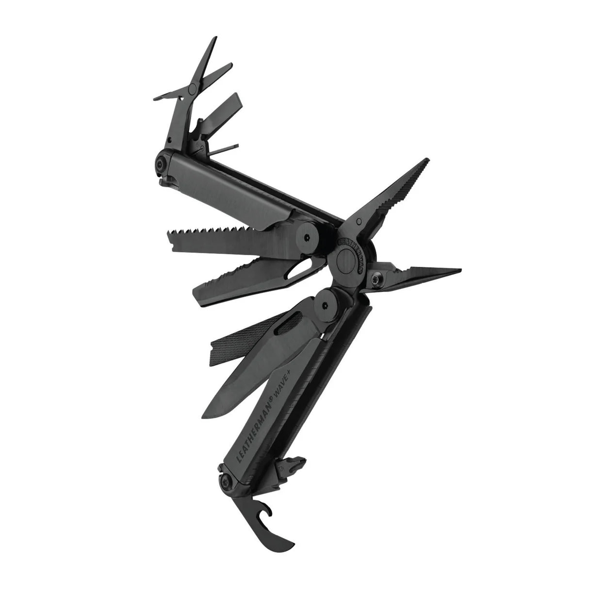 Leatherman Wave Plus Multitool – 18-in-1 Werkzeug aus Edelstahl | Schwarz Leatherman