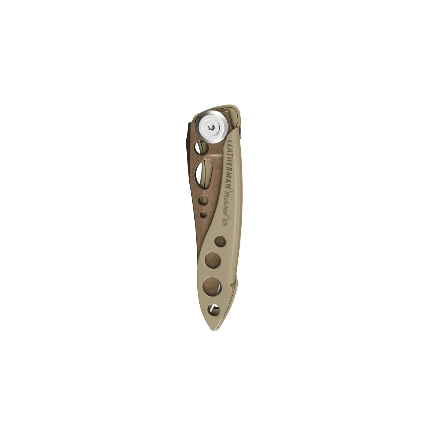 Leatherman Skeletool KB Sandstorm – Ultraleichtes Taschenmesser mit Flaschenöffner Leatherman