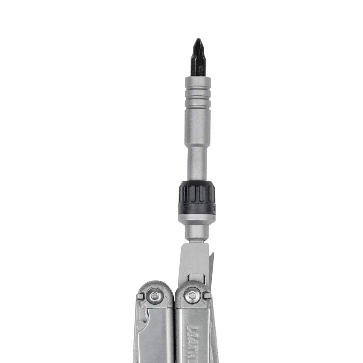 Leatherman Ratchet Driver – Ratschen-Bithalter mit Magnet | Grau Leatherman