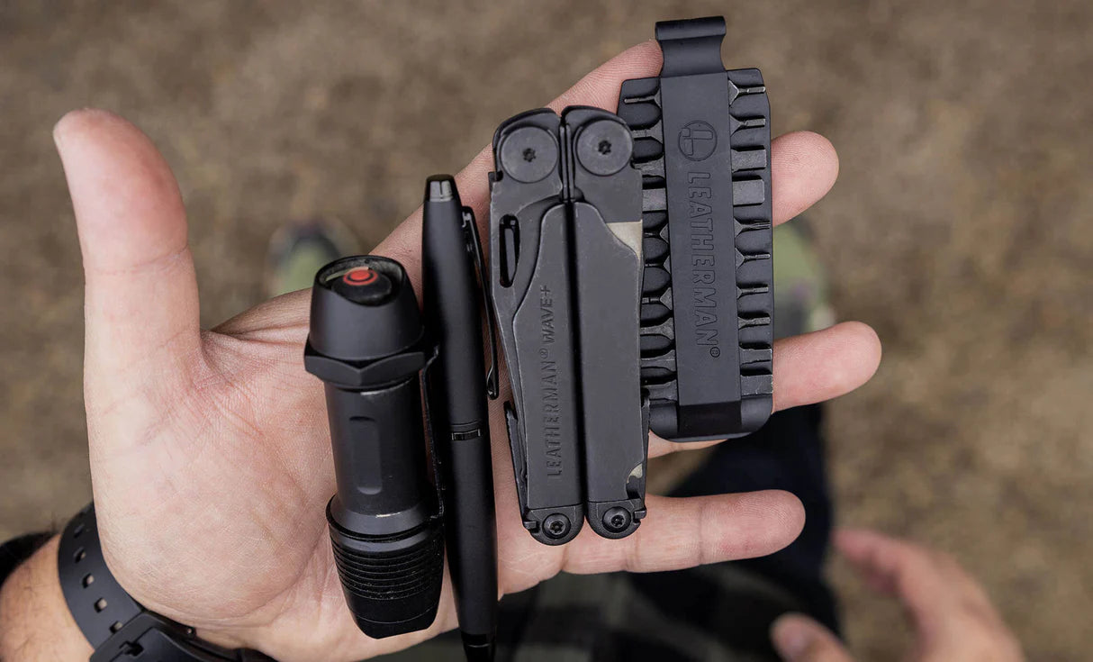 Leatherman Wave Plus Multitool – 18-in-1 Werkzeug aus Edelstahl | Schwarz Leatherman