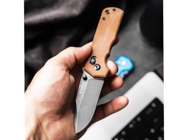 Böker Magnum Rockstub Brown Micarta Böker Magnum