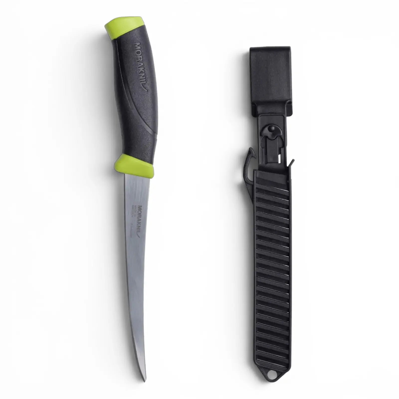 Morakniv Companion Fishing Fillet 155 – Flexibles Filetiermesser mit 12C27-Stahl aus Schweden Morakniv