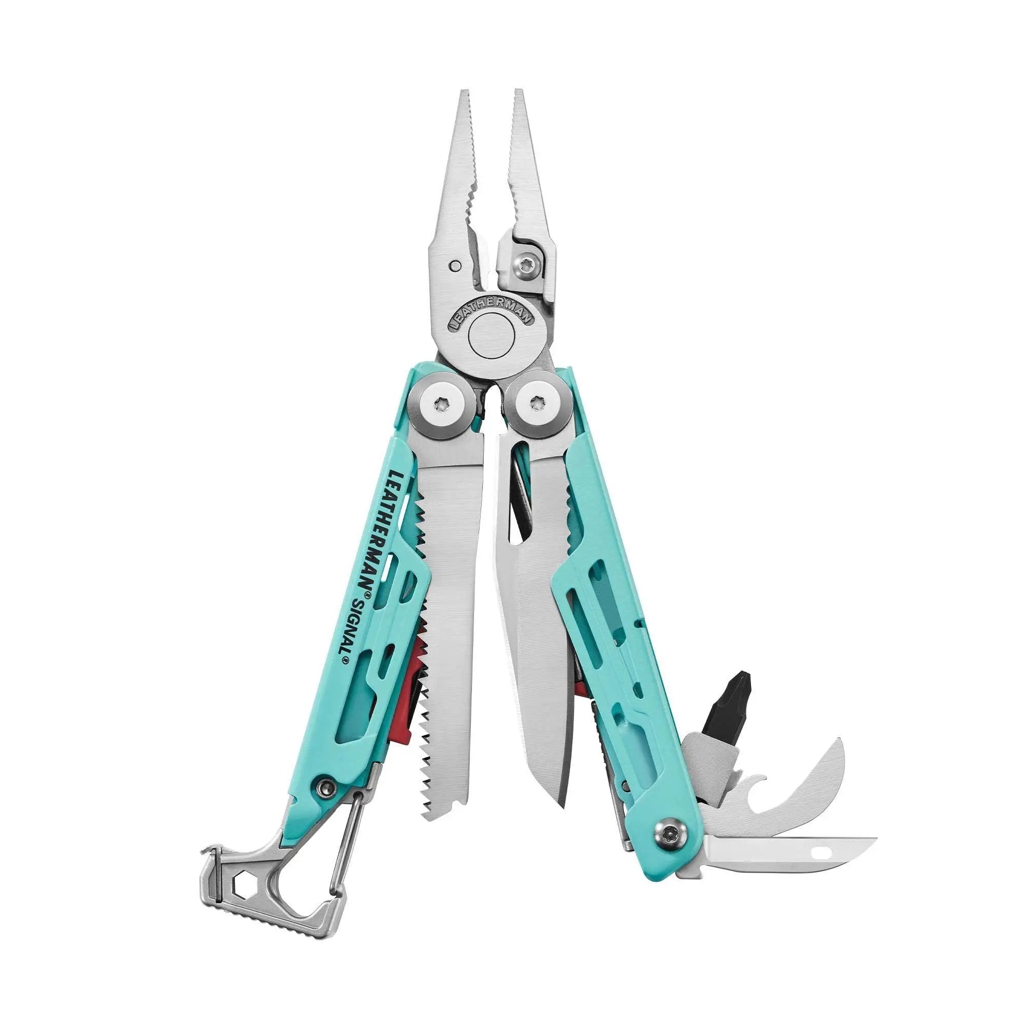 Leatherman SIGNAL® Aqua & Silver 19 tools Leatherman