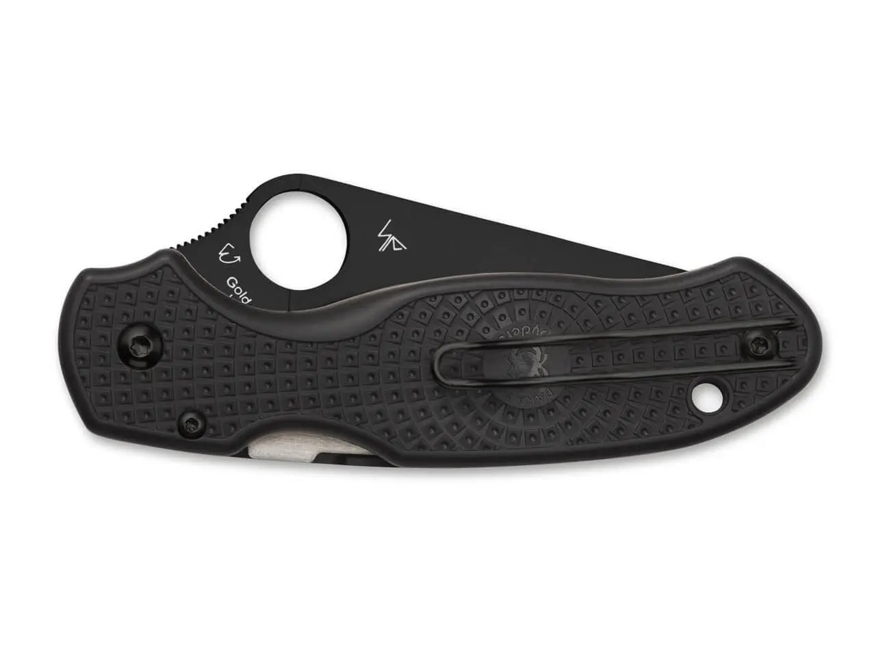 Spyderco C223PBBK Para 3 Lightweight – CTS BD1N, Black FRN, Black Blade Spyderco