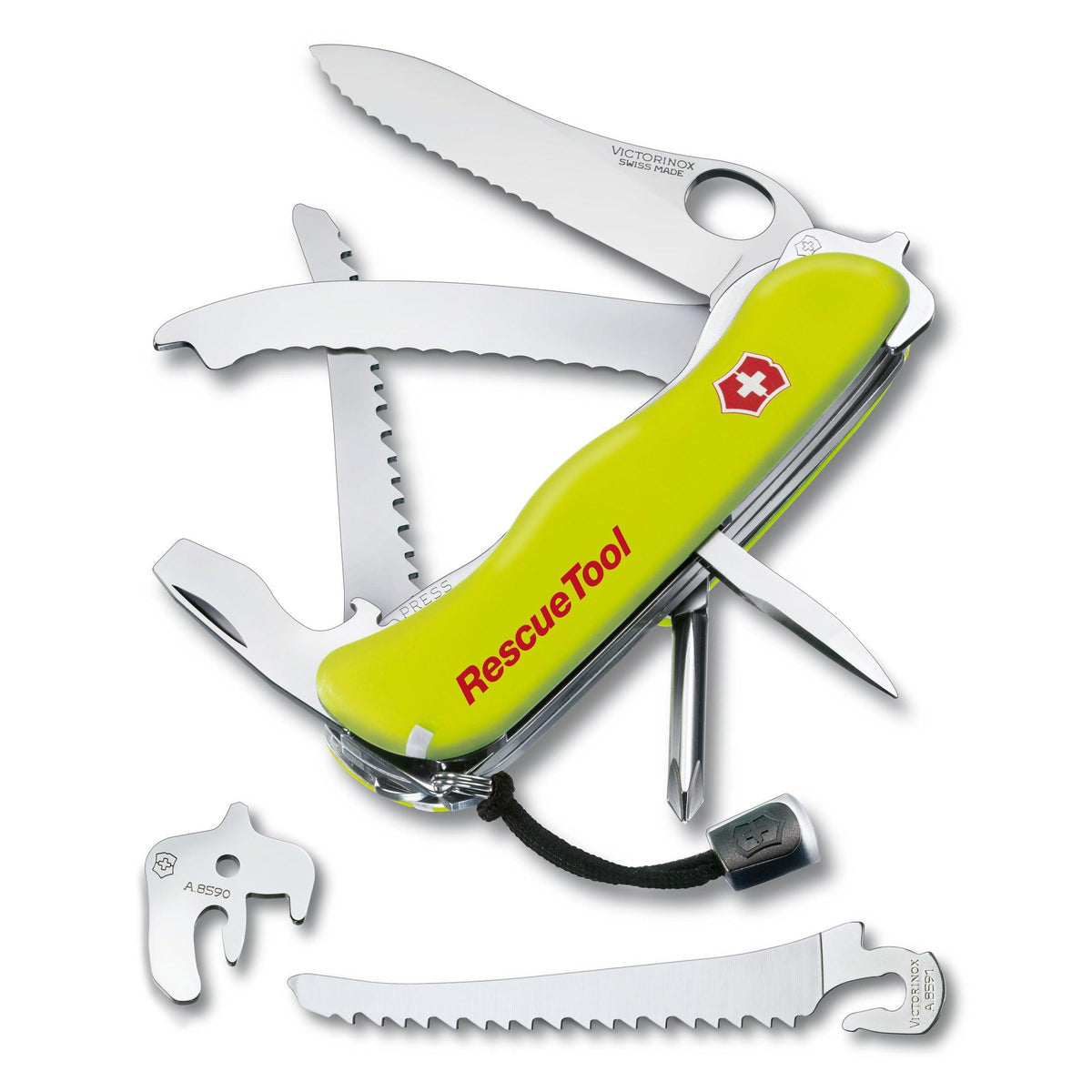 Victorinox RESCUE TOOL MW FALTSCHACHTEL NEONGELB 13 Funktionen