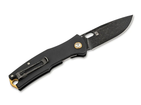Böker Plus Fieldfolder D2 G10 Taschenmesser Voxnaes Stonewash Linerlock Böker Plus