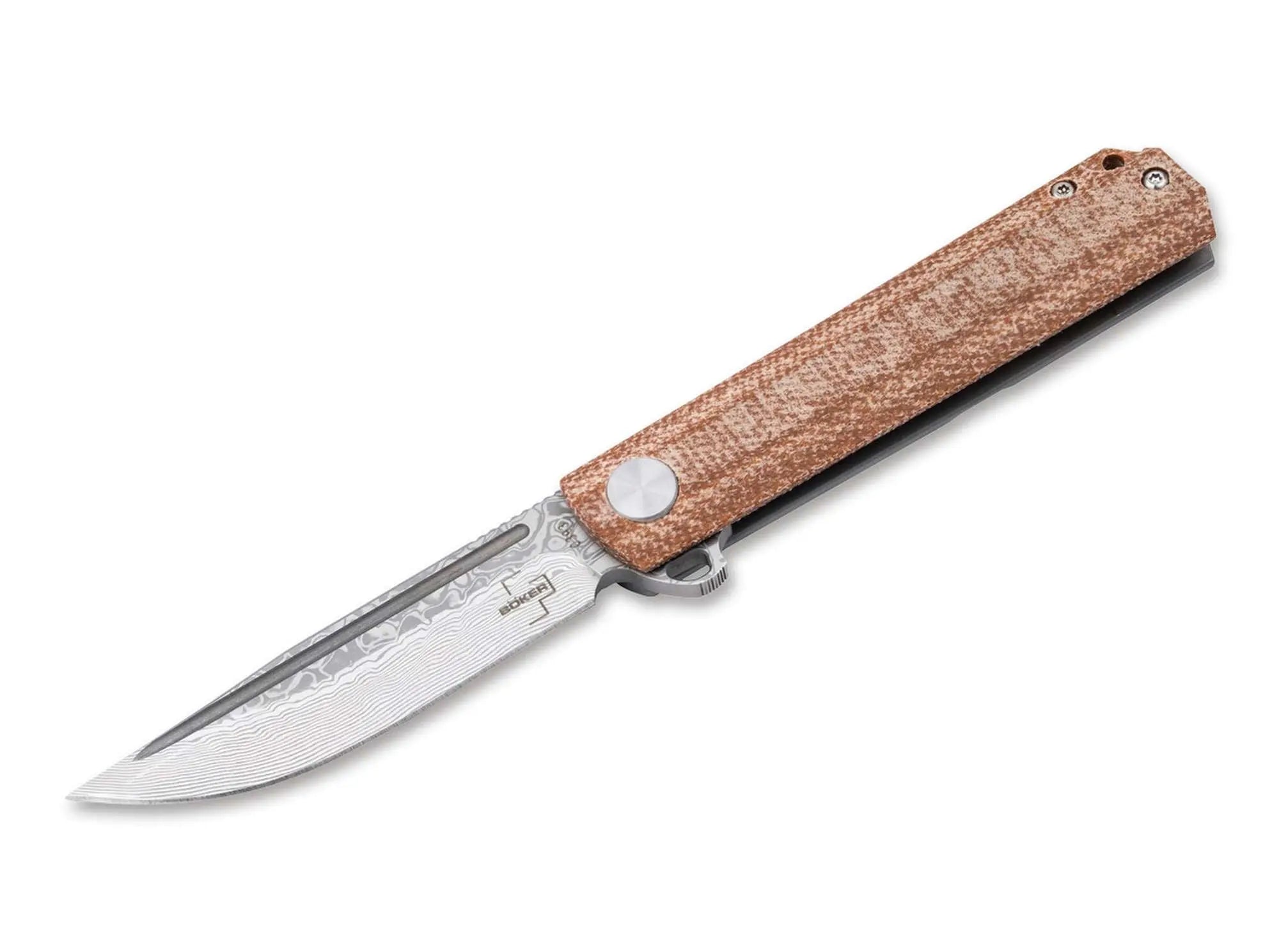 Böker Plus Cataclyst Flipjoint Damast – Edles Gentleman-EDC mit 110 Lagen Damast Böker Plus