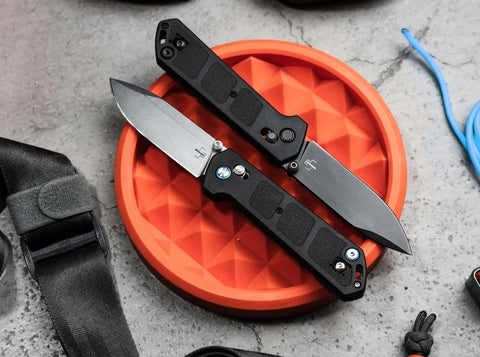 Böker Plus Kihon DC 2.0 Taschenmesser – D2 Stahl, Crossbar Lock, EDC, Lucas Burnley Böker Plus